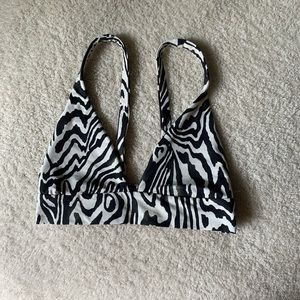 Boys+arrows zebra bikini top